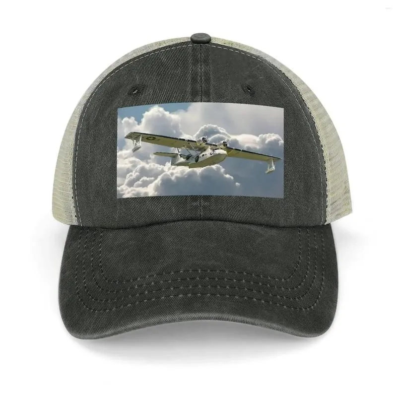 Berets Pby CATALINA COWBOY HAT FASHE PLAQUES Visor de pêche au golf Porte des chapeaux MAN FEMMES