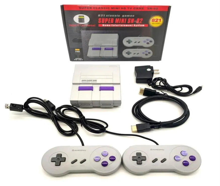 New Holiday Gift Classic Consoles - домашние развлечения с 821TF -играми, встроенными в HD -видеоигры Console296H5855166