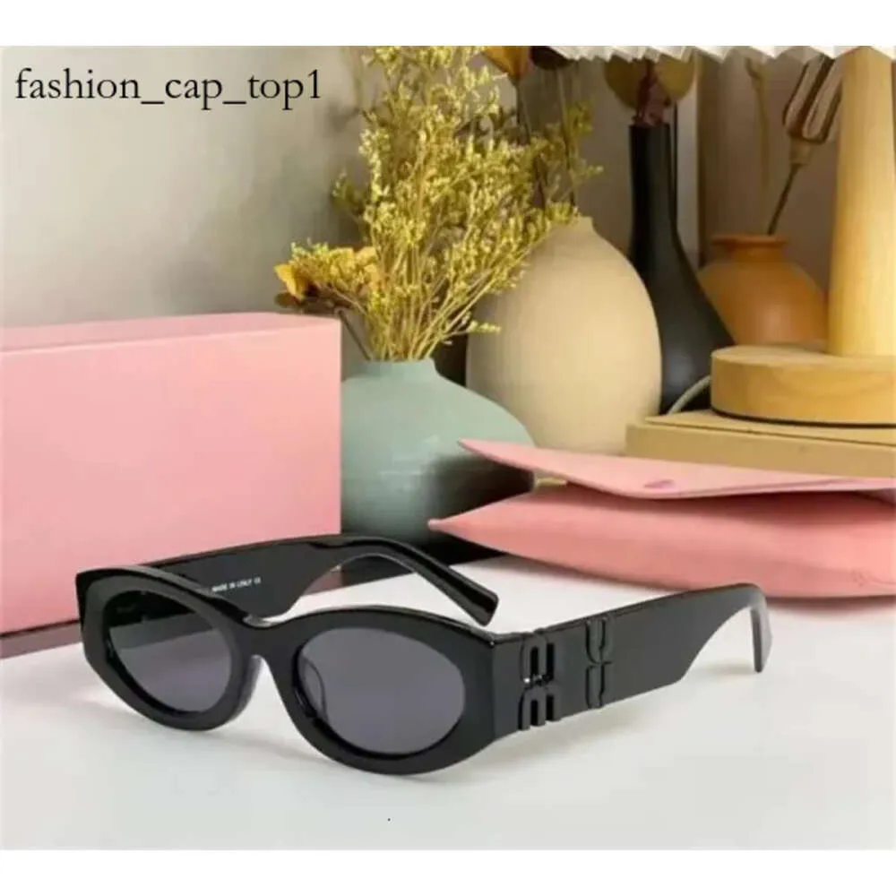 豪華なサングラスMuimiuファッションブランドメガネフレームデザイナーサングラスレディエーションアンチ放射UV400偏光レンズメンズレトロ眼鏡