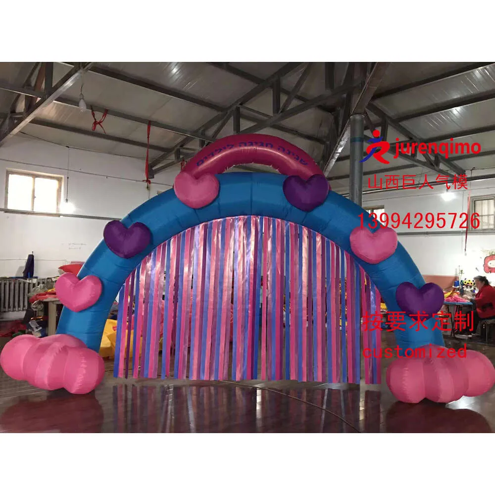 أزياء التميمة IATable Arch Rainbow Bridge Meichen مجموعة Props Party Decoration Products Factory مخصصة