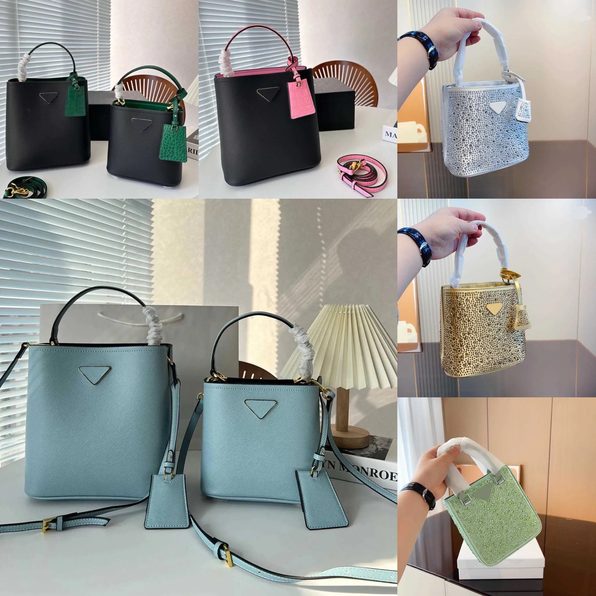 Bolsas de corpo transversal balde de bolsa Bola feminina âncora parada de couro real designer de marca crossbody wallet bolsas femininas 211224 sacolas designer feminino bolsa