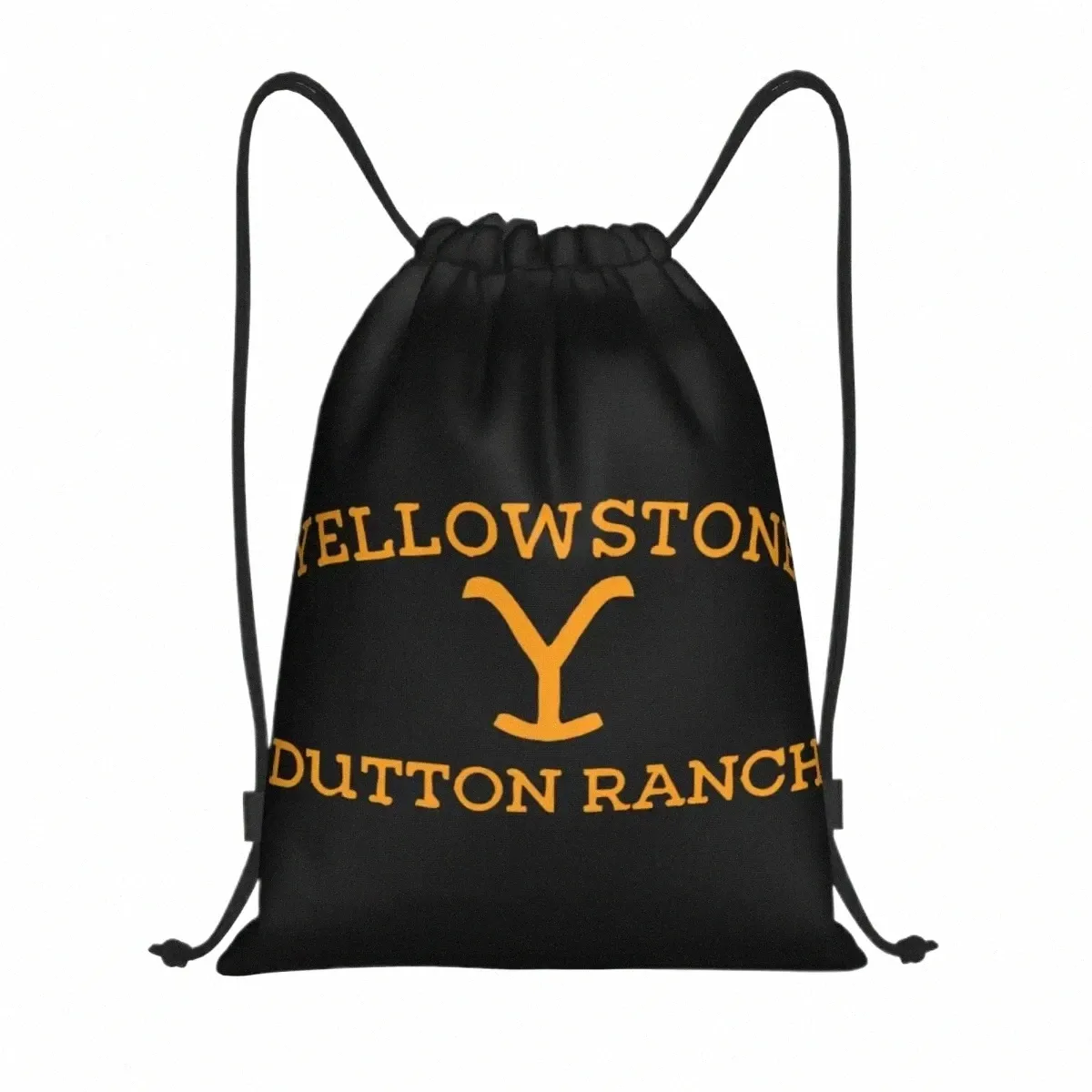 Sacs à cordon de ranch Yellowste Dutt personnalisés pour les sacs à dos de yoga shopp