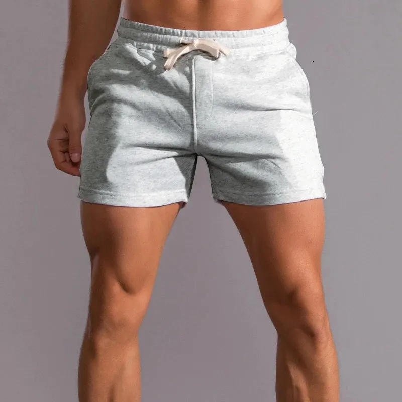 Zomer 100 katoen casual shorts heren hoogwaardige mode korte broek zijkant zakken zip buitenloop 240408