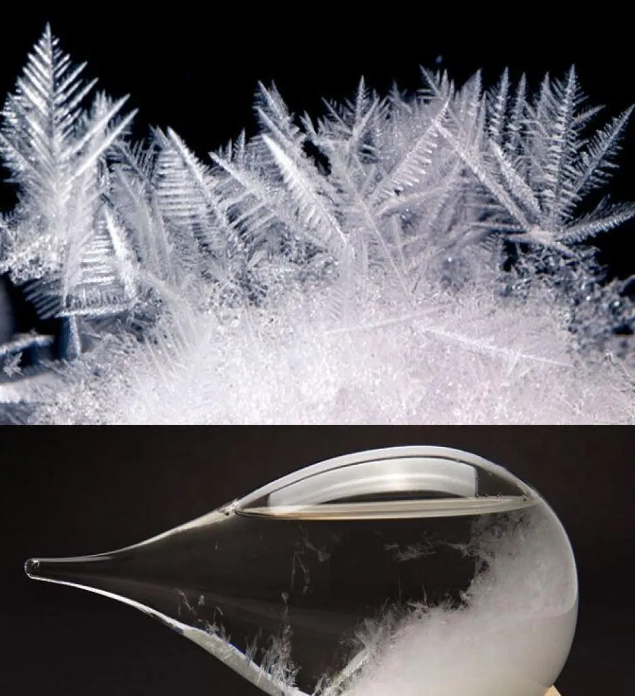 Les articles de nouveauté prévisionnent la bouteille cristalline transparente en verre de tempête de tempête Crystal Tempo Drop bales cadeaux de Noël créatifs5725163