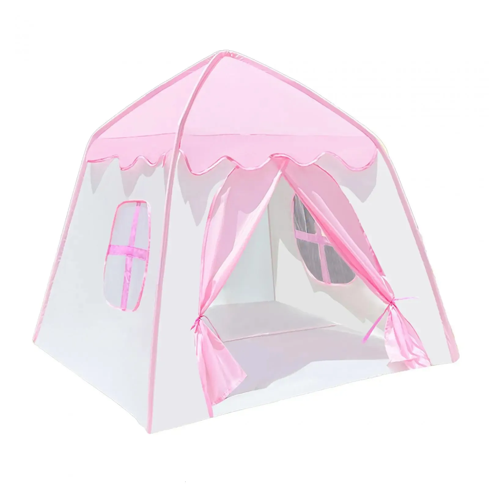 Princess Tent for Children Toy House Easy to Clean Gift Indoor Toy Tent for Bedroom Kindergarten Playhouse Girls Castle Tent