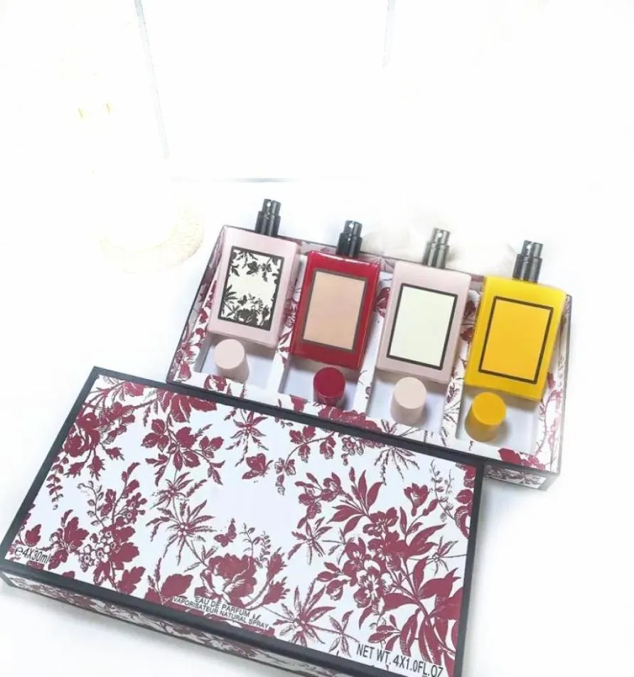 Perfume for Women Blooming Gift sets 30ml 4 bouteilles Bloom de la série Huayue Fragrance Eau de Toilette Spray7976046