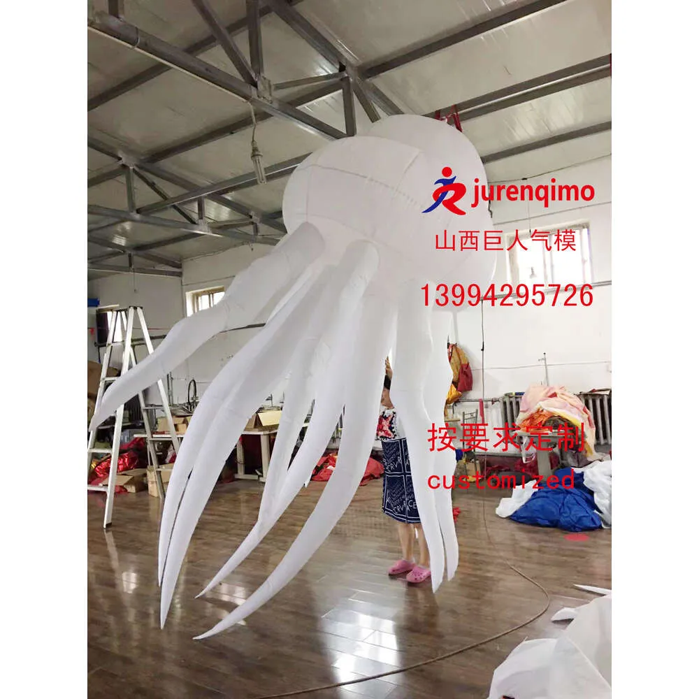 Mascot Costumes Jellyfish Lamp Gas Model Creature Mall Bar Decoration Props Iatable Decorations Advertising Materials Marine Organism