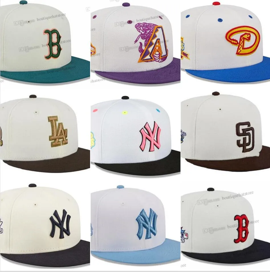 32 Special Styles Men's Baseball Snapback Hatts Mix Colors Sport Justerbara kepsar New York'Pink Gray Beige White Color Letters Hat 1999 Patch Syched On Side AP19-01