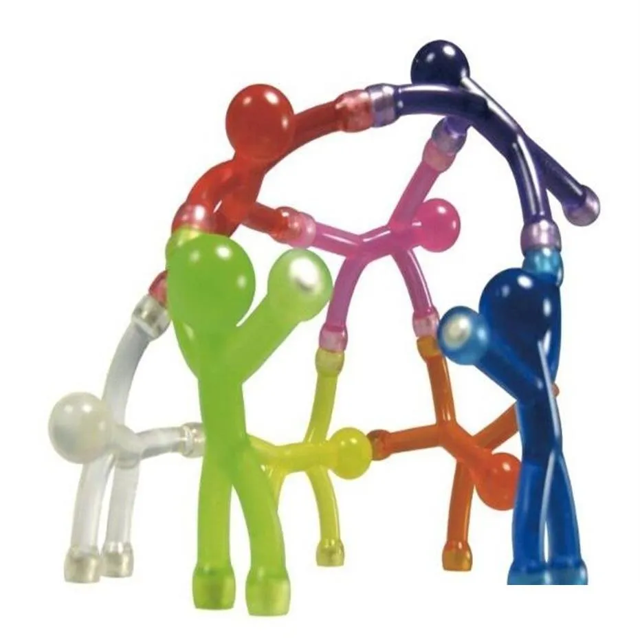 Maignants de réfrigérateur-10pcs lot de nouveauté mini mini aimant Q-man