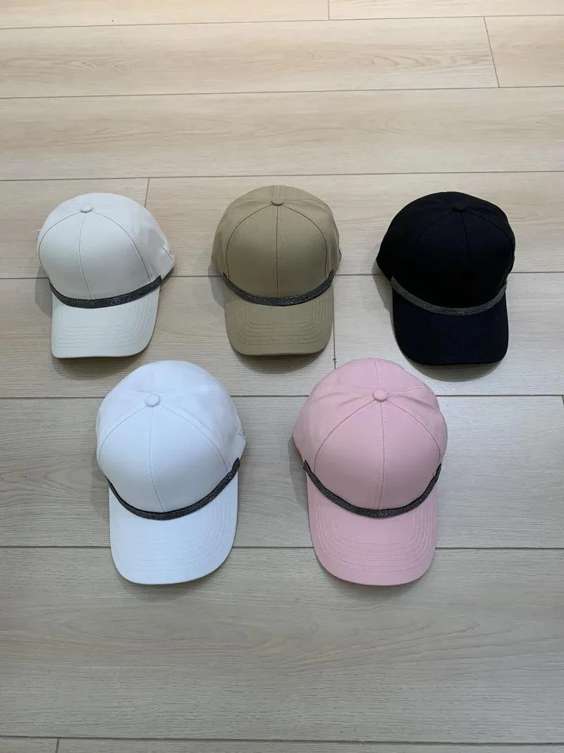 Visors 2024 B C 여자 모자 여성을위한 우아한 모자