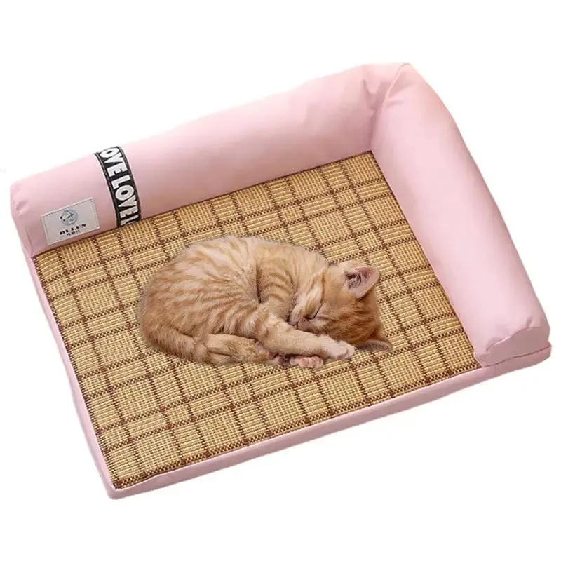 Cooling Pad For Dogs Washable Dog Bed Mat Removable Sleeping Pet Keep Your Cool NonStick Summer 240416