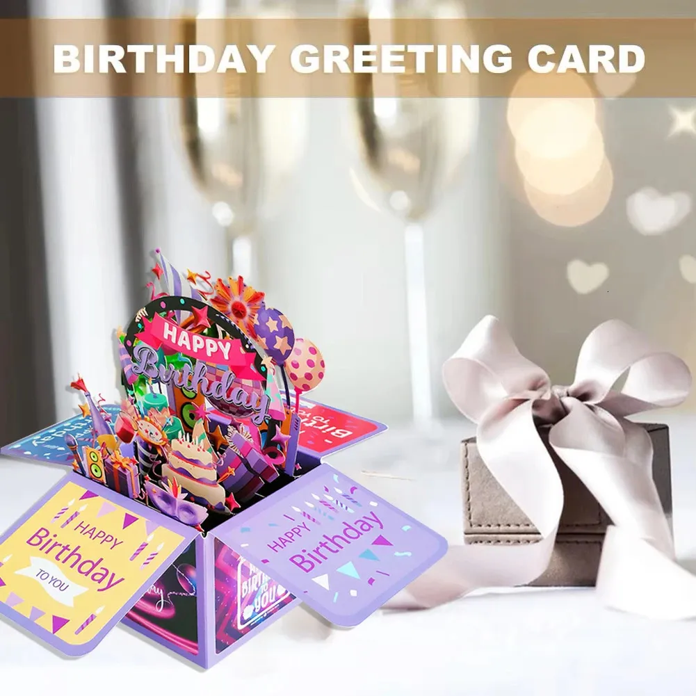 3D Pop Up Happy Birthday Card Birthday Card Gift With... From ...