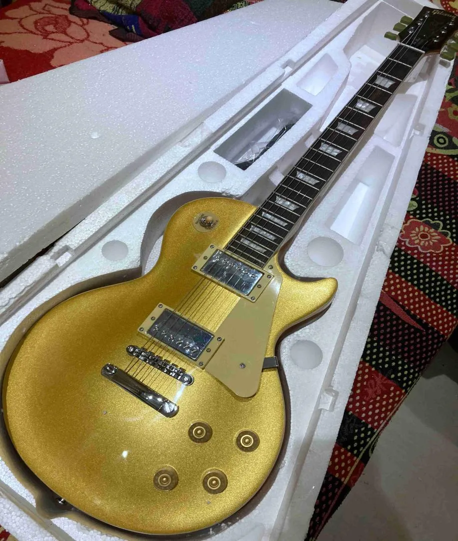 EW est arrivé en vendant g les standard Gold Top Vos Goldtop LP Guitare électrique en stock8473401