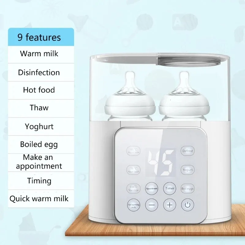 Comodo bottiglia per neonati baby calde alimenti rapidi riscaldamento del latte soluzione per la mamma 240412