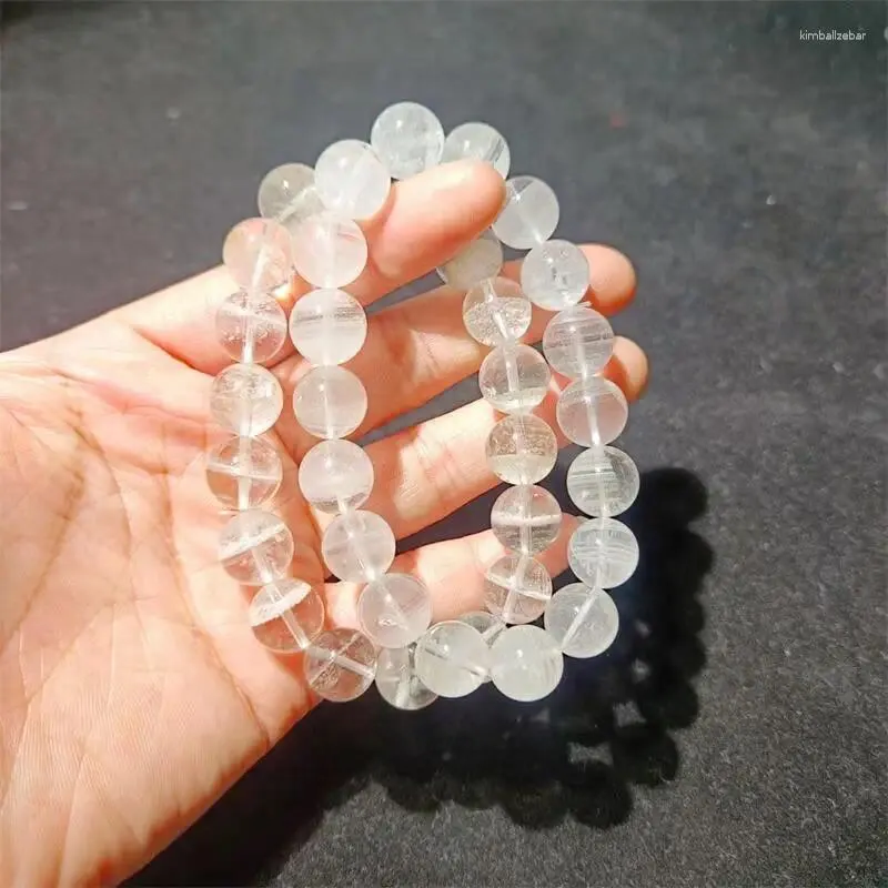 Strand Natural White Garden Quartz Bracelet Fashion Women Healing Sieraden Gemstone Reiki Energy Stone Gift 1pcs 7/8/10mm