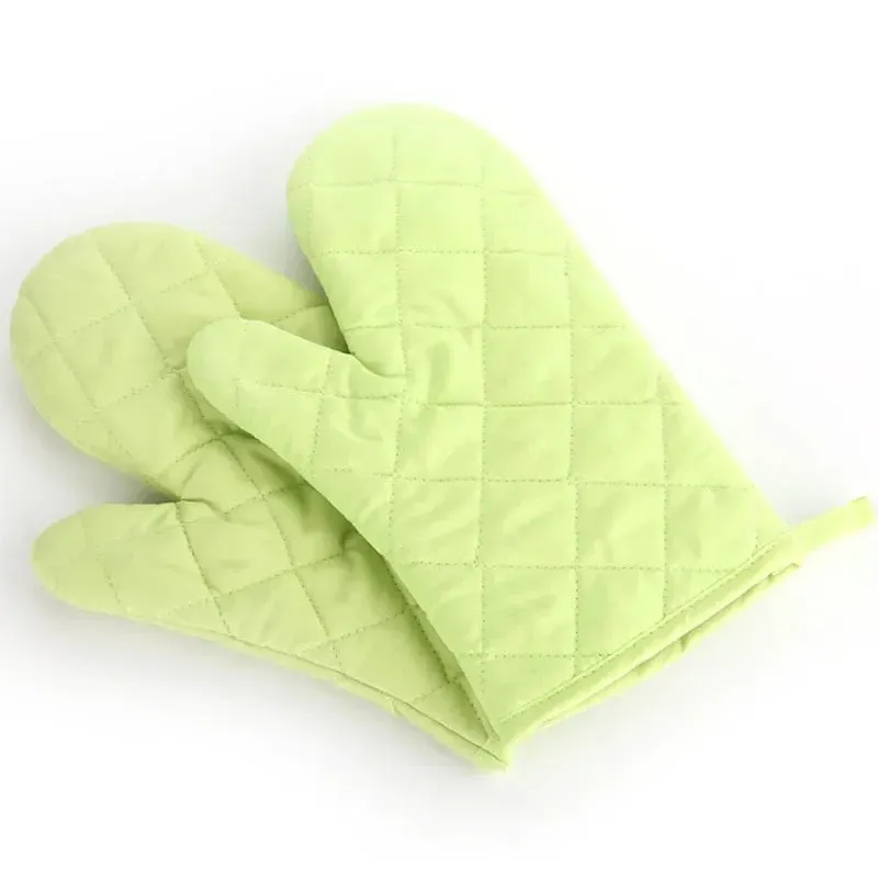 Professional Cotton Oven Mitt Heat Proof Resistant Protector Kitchen Cooking Pot Holder Glove Kitchen Bakeware Supplies