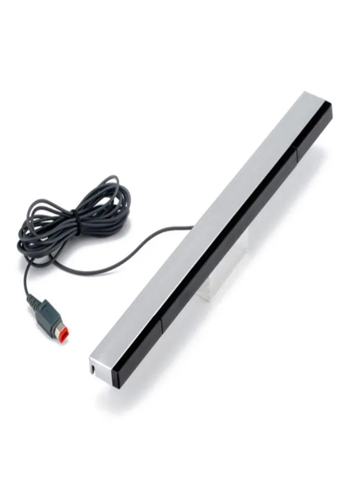 Wired Infrared IR Ray Motion Sensor Bar Receiver for Wii and Wii U Console High Quality FAST SHIP3615744