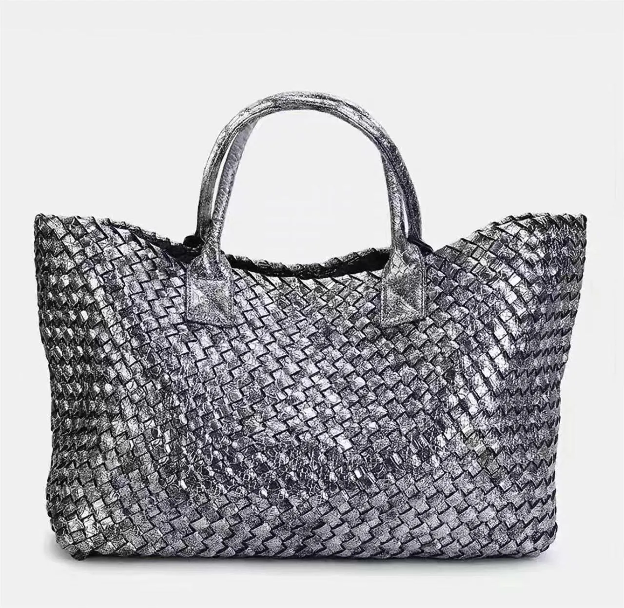 Bolsa de ombro por atacado Ladies 26 Cores Coringa clássica Cor de couro grossa de couro grossa bolsa de grande capacidade, bolsa de duas peças de duas peças 401#