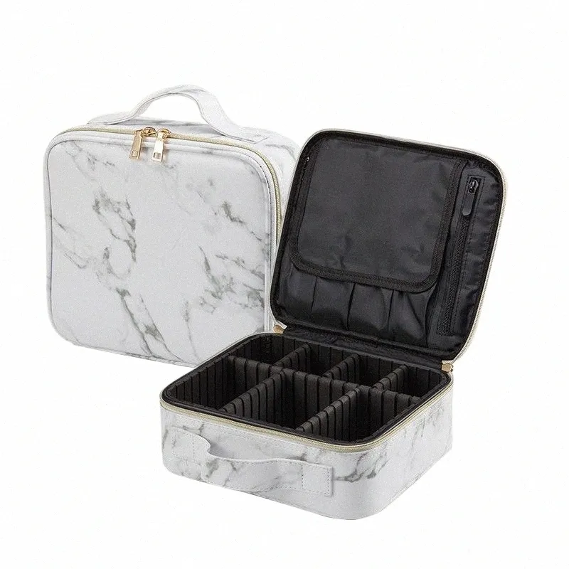 2023 Beauty Brush Makeup Bag Travel Profial Women Cosmetic Case Big Capacity Make Up Box Necary Waterproof Cosmetic Bag M46Z#