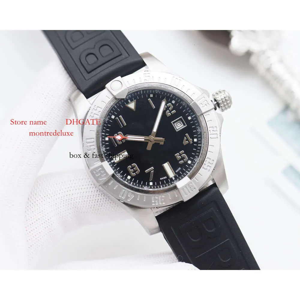 BLS 43Mm Avenger SUPERCLONE Watch 2836 Blackbird Watches Male Automatic 42Mm Mechanical Sapphire 44Mm Designers 2824 Titanium Nyloncanvasbelt 171