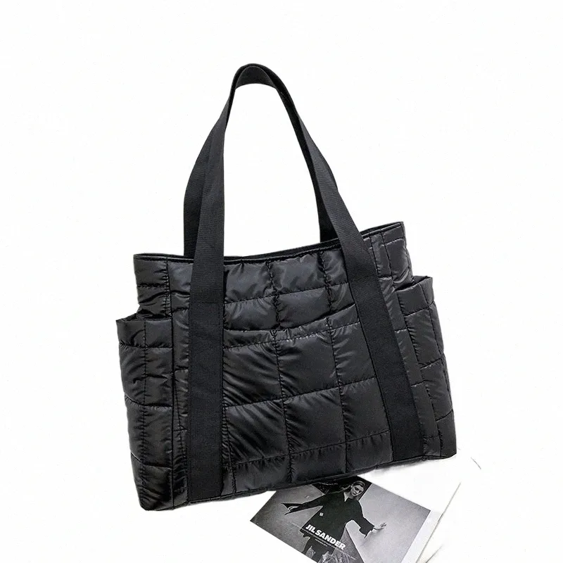 Winter New Damen Umhängetasche Freizeitwagen genäht Bag Shop Bag Damen B8DJ#