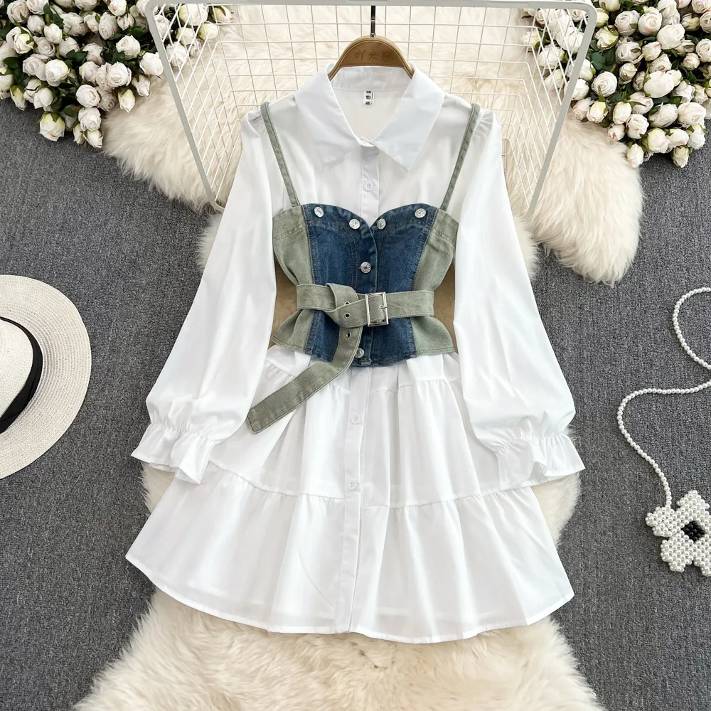 Cómo Combinar Un Vestidos Blanco Casual Outfit Con Vestido Blanco