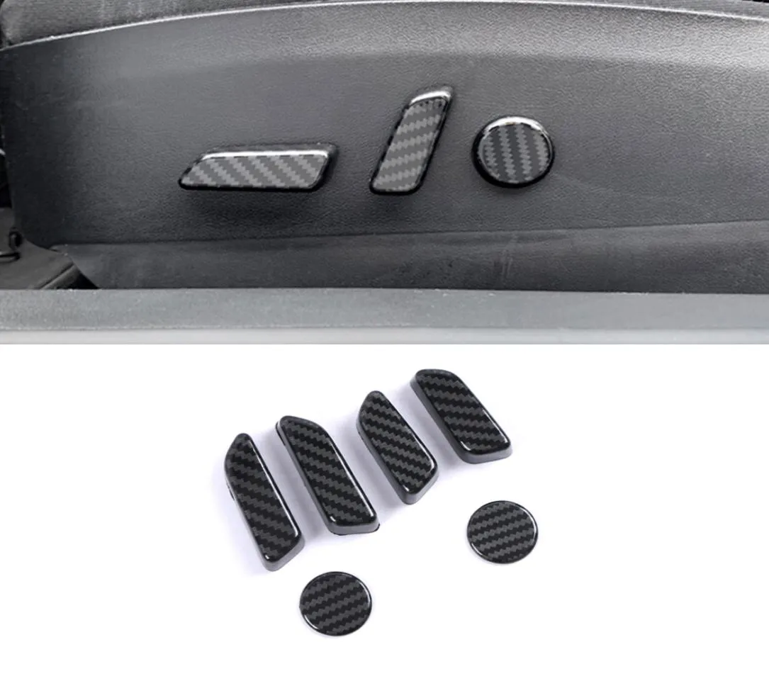 For Tesla Model 3 20172020 Car Accessories Seat Control Button Cap Cover Sticker Frame Interior Moulding Trim Decoration4762585