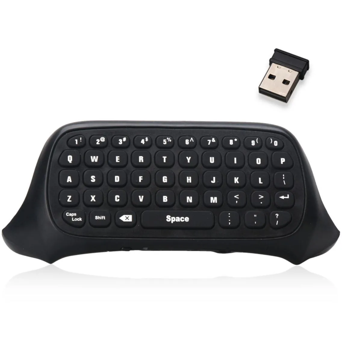 게임 액세서리 게임 보이 게임 Xbox One Xbox One S Controller 용 Mini Wireless 키보드 DOBE Mini Wireless Keyboard 24G ChatPad MeAasge hange GamePad5861895