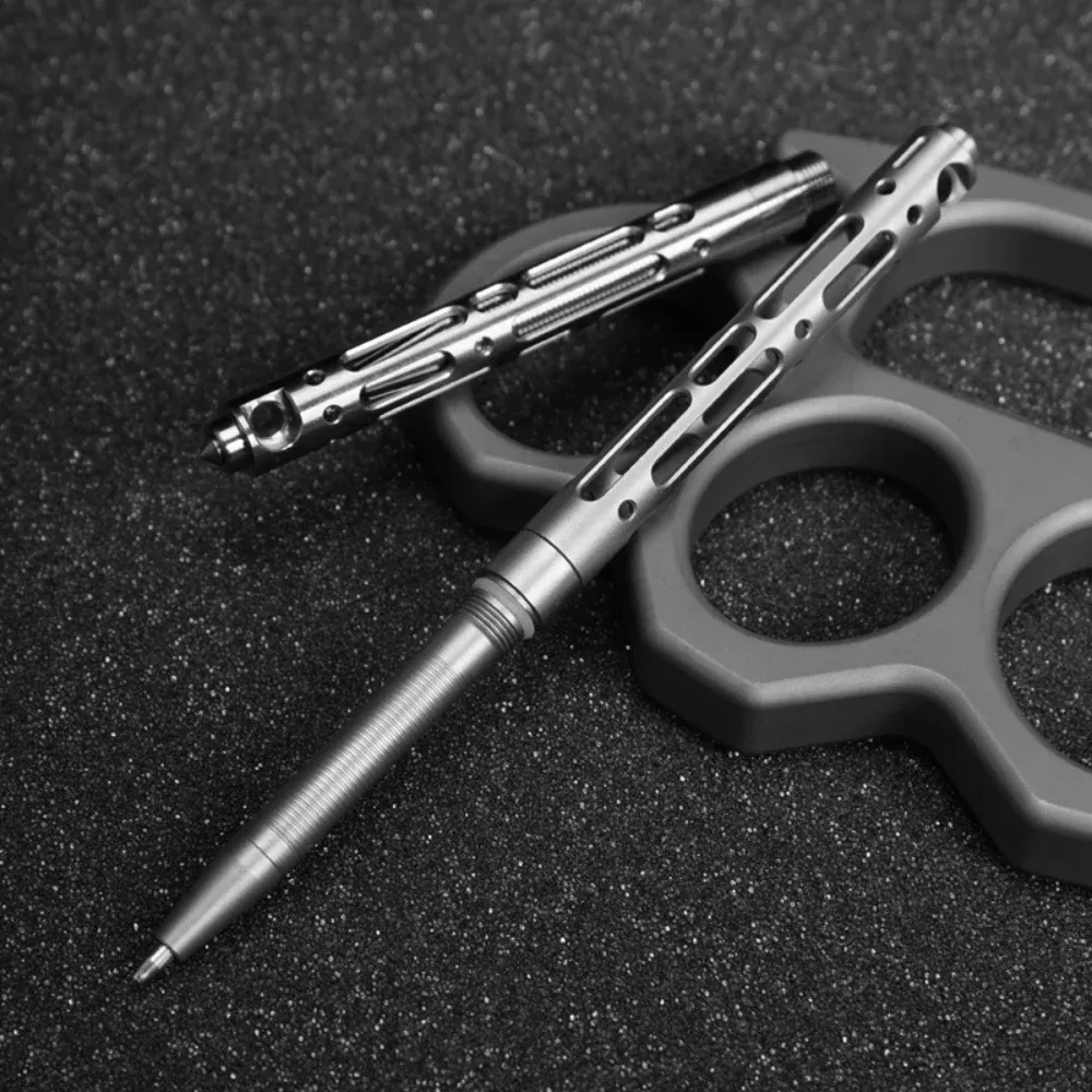 System Emergency Glass Breaker Pen, Vehiclemounted, Multifunction Titanium, Self Defense, Outdoor Security, Survival