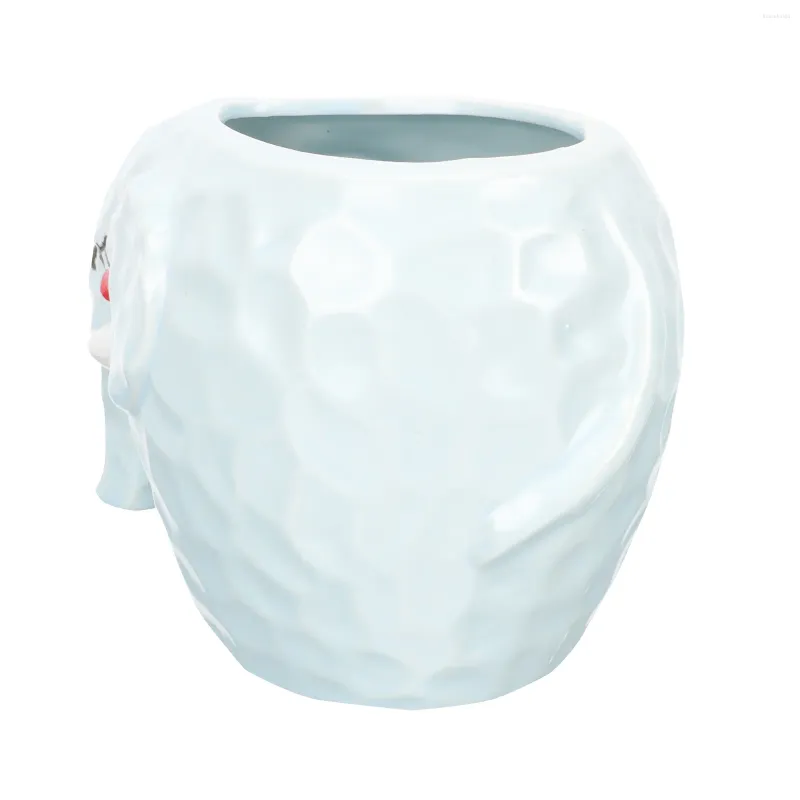 Tasses en verre tasse de gobelet porcelaine buvant des verres rétro de banquet exquis simple de céramiques