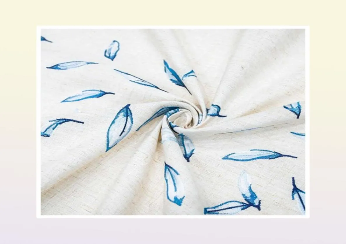 テーブルクロス刺繍の羽毛装飾リネンテーブルクロスタッセル防水オイルプルーフ厚い長方形の結婚式ダイニングテーブル布J2210186038717