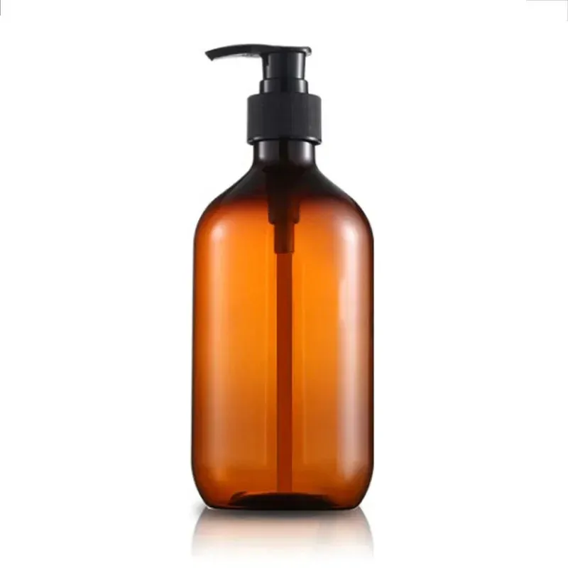Distributore di sapone da 300/500 ml bagno bottiglie gel shampoo di grande capacità di shampoo contenitore di stoccaggio liquido riutilizzabile