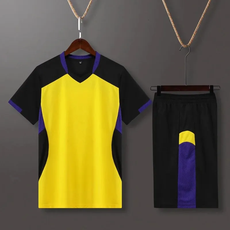 Mens Short Sets Volleyball Jersey & Shorts Kit: Lightweight Mens Short Sets Volleyball Jersey & Shorts Kit: Lightweight