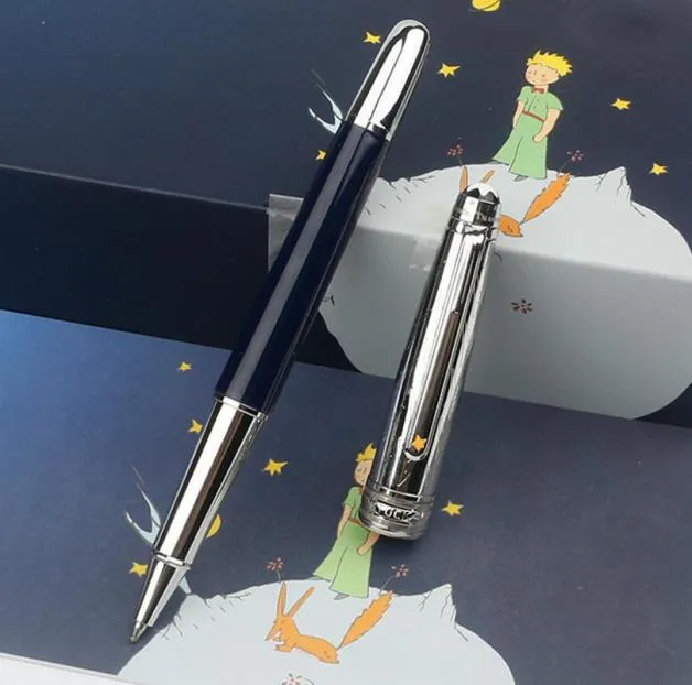 Moda caneta de alta qualidade Little Prince Pilot canetas com tampa fina de tampa de luxo de artigos de luxo Escritório de bola caneta new6647082