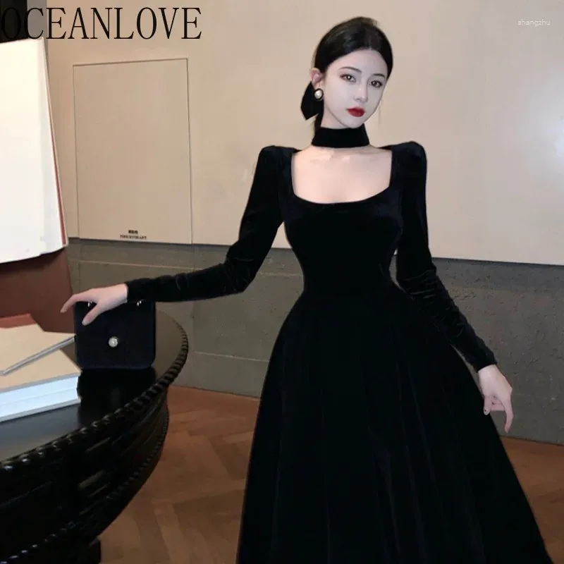 Womens Long Velvet Evening Dress Halter Neck Solid Color Autumn Winter Korean Style from Dhgate Basic & Casual Dresses - price 47.42 Womens Long Velvet Evening Dress Halter Neck Solid Color Autumn Winter Korean Style from Dhgate Basic & Casual Dresses - price 47.42