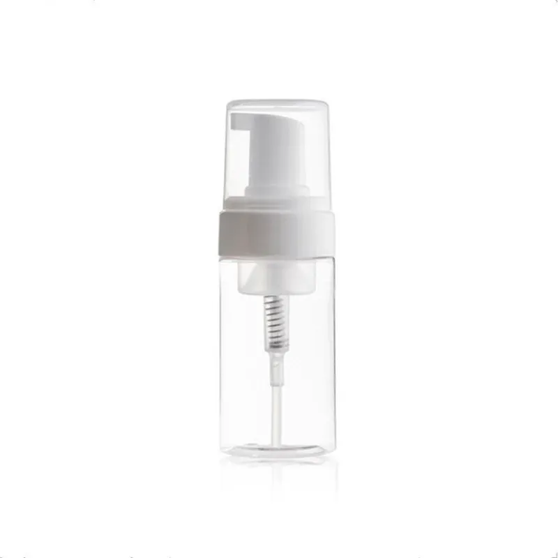 100ml Travel Foamer Bottle Empty PET Plastic Foam Pump Bottles Hand Wash Soap Mousse Face Cleaner Cream Dispenser Container Jar