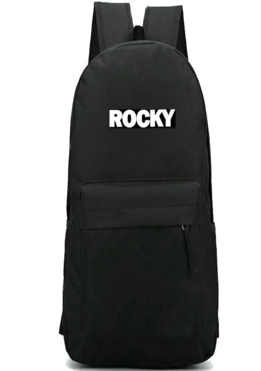 Backpack roccioso Sylvester Stallone Daypack Cool Print School Bag Film Leisure Sport Sport School Borse Outdoor Day Pack6920168