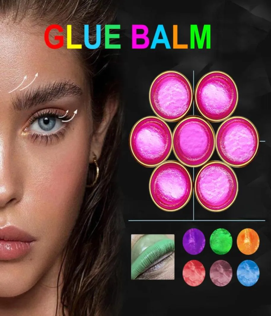 Eyelash Extension Non Irritation Lashes Lift Glue Cream Strong Fixer Vegan Lash Lifting Colorful Glue Balm6858403