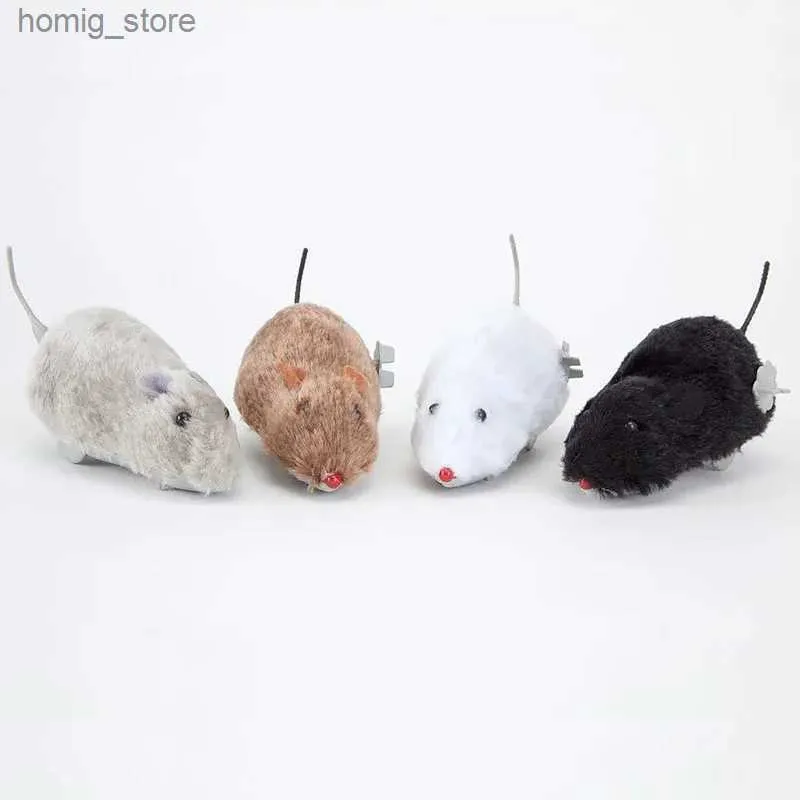 Les jouets enroulés farcissent des souris chats taquine les jouets de compagnies pour jouer autour des romans horreur des jouets amusants cadeaux de Thanksgiving y240416