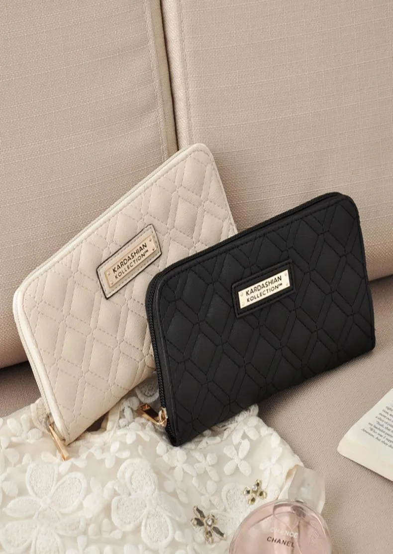 Kim Kardashian Kollection KK plånböcker Designer Brand Bag Handväskor Korthållare Kvinnmynt Purses5605852