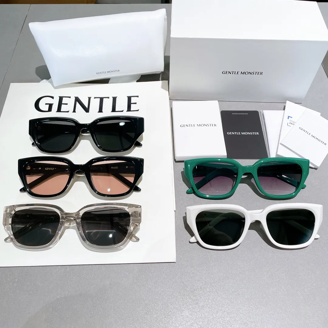 GENTLE MONSTER sunglasses Designers sunglasses For men Womens rococo glasses Frame Sunglasses Outdoor Glasses Driving Sunnies Fashionable With Box top quality