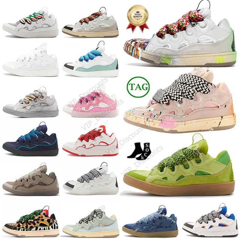 Nouveau designer coureur de blindage classique baskets à lacets à lacets Chaussures décontractées Style extraordinaire Sneaker en cuir en relief Hommes Femmes de chaussures pour femmes