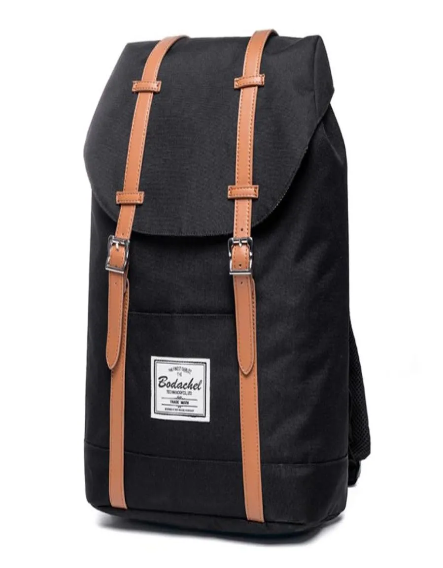 Bodachel plecakowy dla mężczyzn Wysokiej jakości torby szkolne torby szkolne Big Bagpack Notebook Waterproof Oxford Travel plecaks5553811