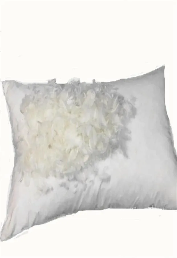 WarmsLiving 100 White Goose Down Feather Pillow Cotton Cover Five Star el Pillow Adult Single T2006035165289