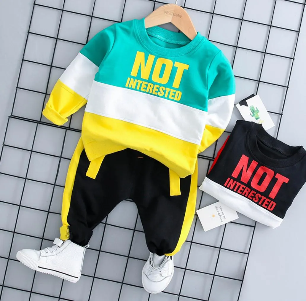 2019 Automne Baby Girl Boy Clothing ensembles de vêtements pour nourrissons costumes de sport décontracté pantalon pour enfants vêtements pour enfants 1803127