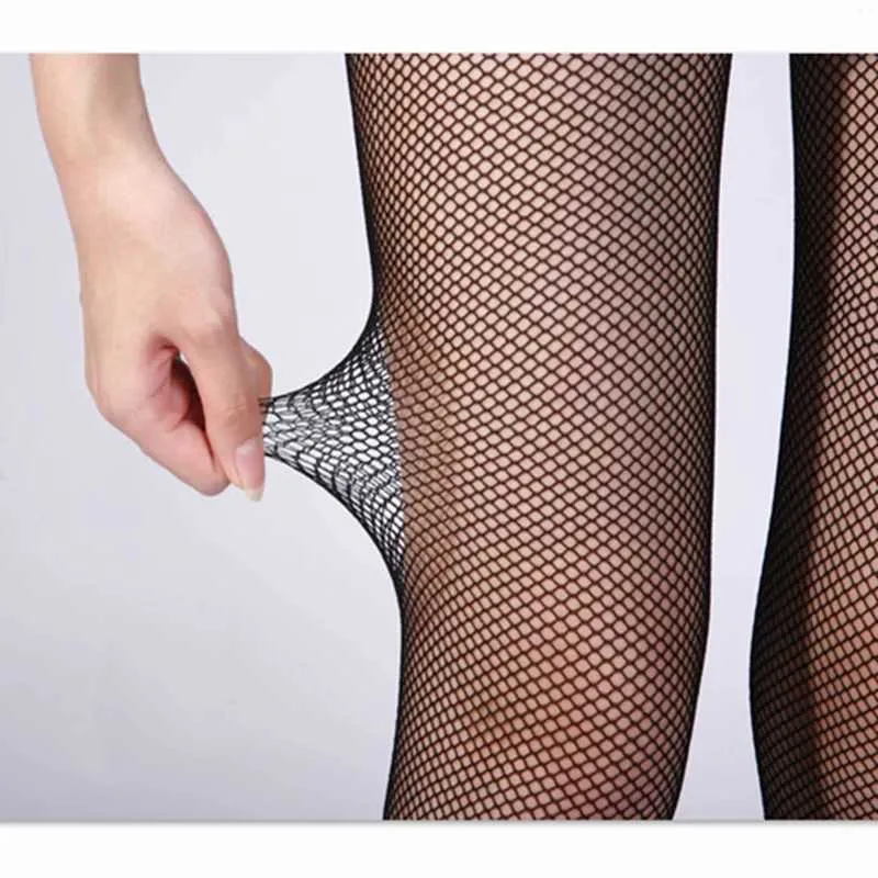 Сексуальные носки черные сексуальные женщины, закупающие колготки в колготки с фиксацией, вязание трусики, трусики, сетчатая сетка сетка длинные чулки для женщин, девочек 240416
