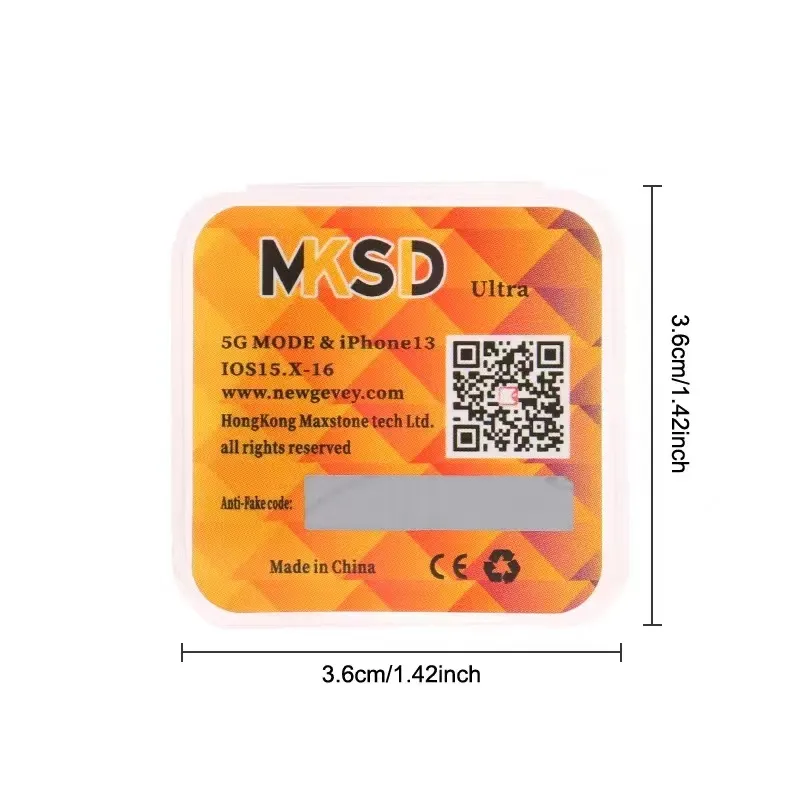 Nyaste QPE -läge MKSD Ultra v5.5 Lim 5G Mode eller MKSD Ultra 5G SIM Card Support Nyest System