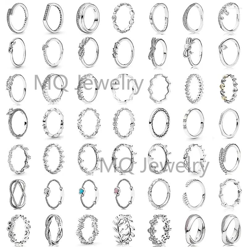 Anéis de cluster 08 Modern Fashion Charme 925 Sterling Silver Drop Shape Ladies Jewelry Ring Free atacado