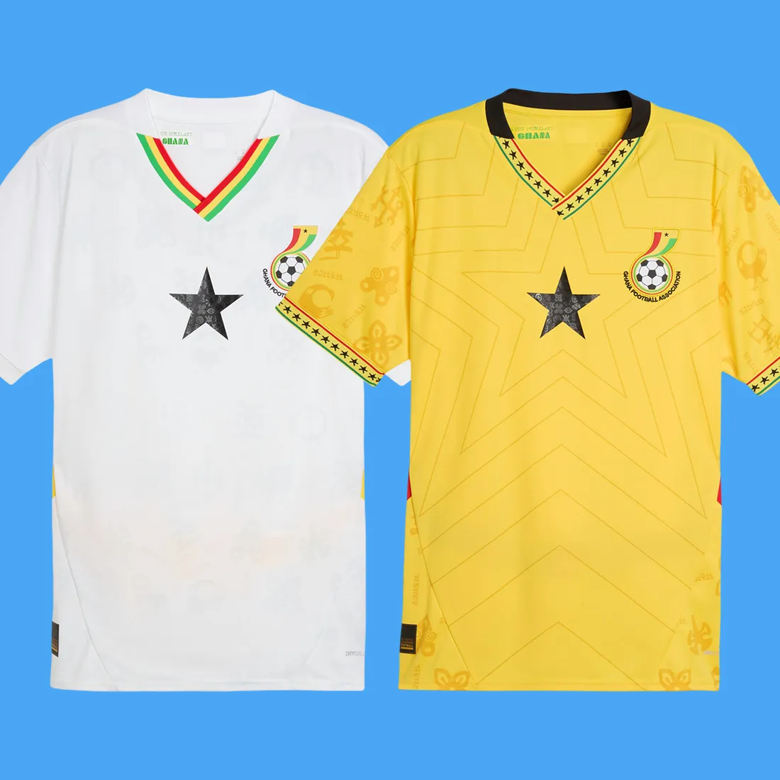 Ghana New Jersey 2024 Black Stars 3d Realistic Soccer Jersey Ghana