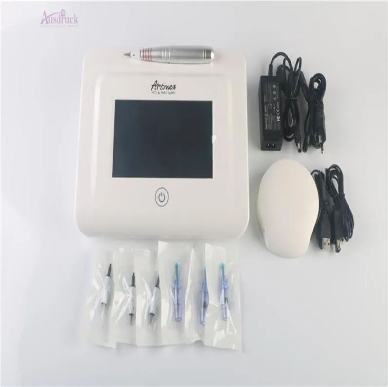 Artmex V11 Permanente Microblading Digital Permanent Makeup Tattoo Machine Derma Rolling1410808